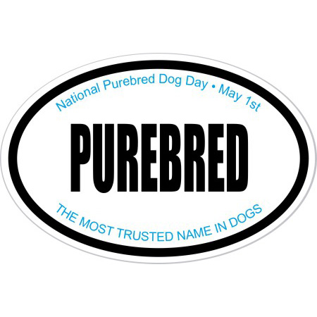 National Purebred Dog Day<sup>®</sup> Bumper Sticker